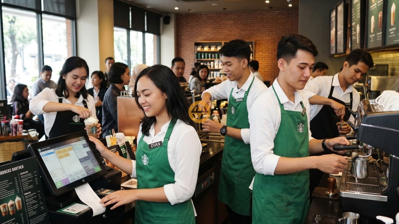 Gaji Karyawan Starbucks