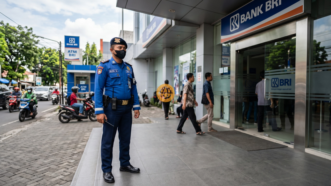 Gaji Satpam Bank